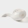 Swan stand for cutlery, 5 items: stand 9 × 6.5 × 16.5 cm, 2 spoons, 2 forks, white color
