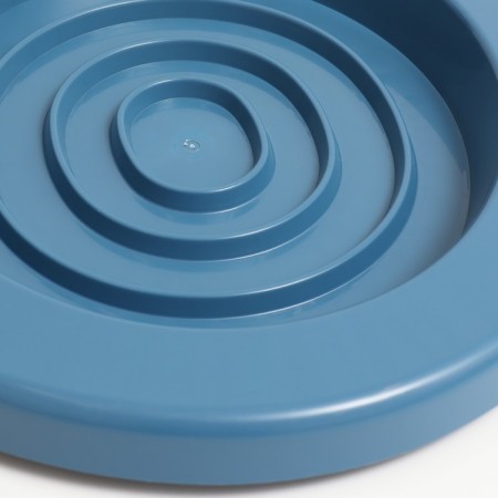 Toilet for teaching cats to a toilet 39.2 x 38.7 x 3 cm, blue-1