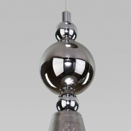Suspended lamp with iLario glass ceiling, 40W, E14, 31x31 cm-3