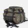 Tactical backpack, TAIF, 40 l, lightning department, 2 outer pockets, camouflage color/green