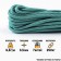 Paracord 550, nylon, emerald, d - 3.5 mm, 10 m
