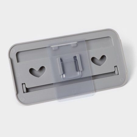 Holder for bathrooms and kitchen accessories, 17 × 7 × 11 cm, color gray color-4