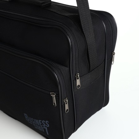 Male bag, luris, black color-3