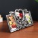 Photo frame Plastic in 3 photos 9x13, 10x10 cm "Balt and berries" Dark silver 19x33 cm