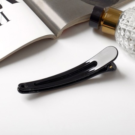 Hair clip "Lauren" classic, 12 cm, black-1