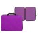 Folder for drawings and drawings A3, 470 x 350 x 20 mm, with handles, textile, calligrata standard, purple, density 600d