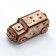 Wooden designer, prefabricated model "armored vehicle"