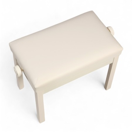 Music Life Piano Bange Sit 55 x 34, height 48-58 cm, white-3