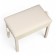 Music Life Piano Bange Sit 55 x 34, height 48-58 cm, white