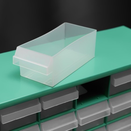 Boxing for storage with extending cells, 40 × 33 cm, green color-2