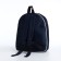 Baby backpack on lightning, blue color
