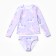 Baby swimsuit KAFTAN "Unicorns", height 98-104 cm, lilac