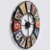 Wall watches, series: loft, "numbers", smooth move, d-50 cm