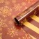 Glossy packaging paper "Red snowflakes", bilateral, 70 x 100 cm