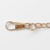 A chain for a bag, with carbines, iron, 5 × 7 mm, 120 cm, gold color
