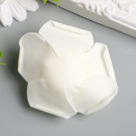 Decor for creativity "Dairy rose is magnificent" d = 7 cm-1
