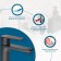 Santek Santek sink "Arma", black matte