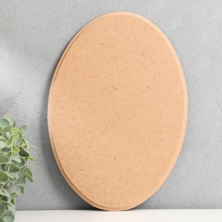 Panel for decor oval 31.5x22x0.6cm