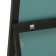 Black floor mirror, 160x60x5 cm