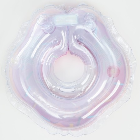 Circle of children's neck, for bathing, pink color-1