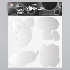 Interior mirror sticker 