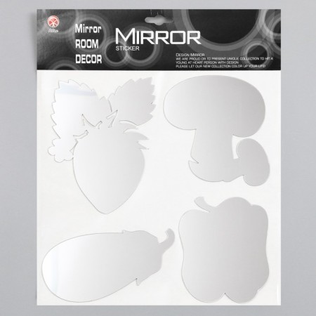 Interior mirror sticker "Gifts of Nature" 38x31 cm
