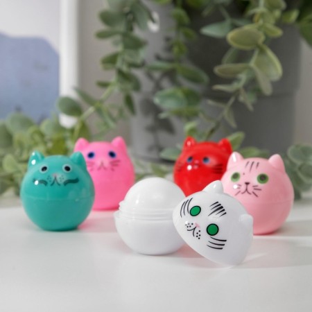 Бальзам для губ "Котёнок", микс-5