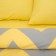 Bed linen Ethel Duet "Yellow Chevron" 143x215- 2 pcs, 240*220, 70x70-2 pcs