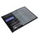 Passport cover, card for cards, black color