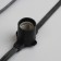 Girlyanda "Bels Light" 50 m, IP65, 2W, dark rubber thread, step 40 cm, E27 (without lamps), 220 V