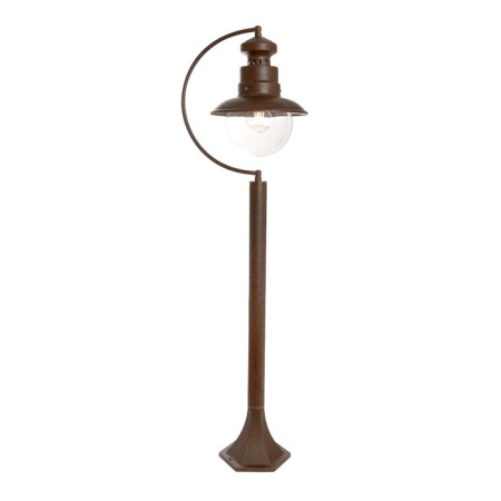 Garden-park lamp Feron PL576, IP44, E27, 60 W, 215x280x1000 mm, brown color