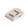 Castle Castle on a box of 27x40 mm, iron, matte nickel color, 1 pc