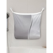 Organizer in a bathtub on the suction cups “shiny surface”, for storing toys and trifles, size 33x39 cm
