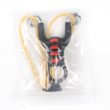 Ninja slingshot Metallic in a braid, mix-7