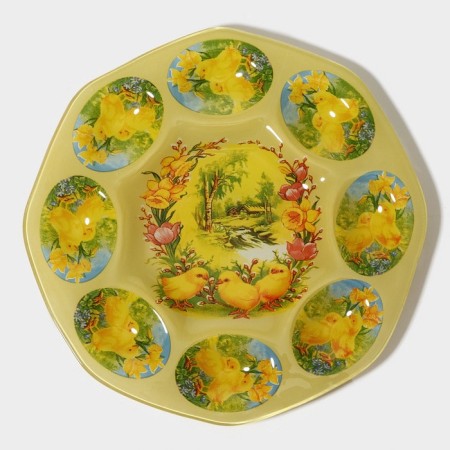 Glass stand for the eggs of the "chickens", 21 × 1 cm, 8 cells-2