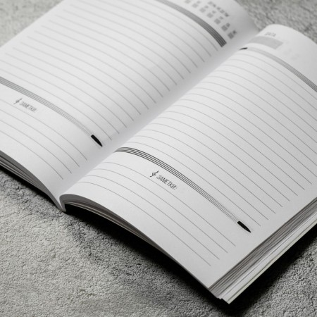 Diary "Violin", soft cover of software, A5, 80 sheets.-4