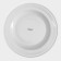 A set of plates of porcelain dining Magistro Basic Bistro, 6 objects: d = 27 cm, white color