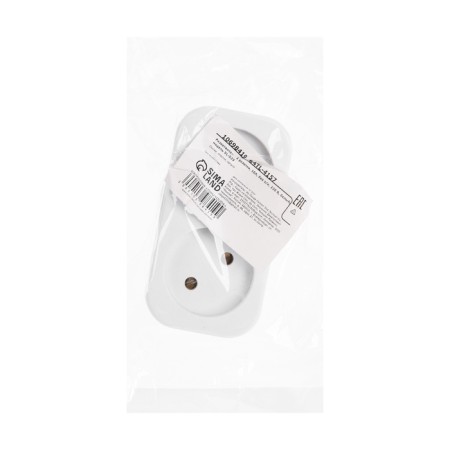 Switch, 2 sockets, 10A, without salary, 220 V, white-4
