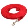 Kaponnoye Zononic leash with latex thread, 7 m x 1.5 cm, red