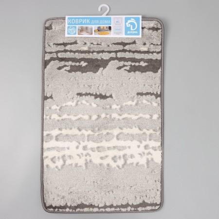 Bathroom mat “Blik”, 50 × 80 cm, gray color-5