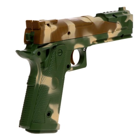 Glock Pistol, with targets and glasses, shoots suction cups-2
