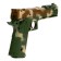 Glock Pistol, with targets and glasses, shoots suction cups