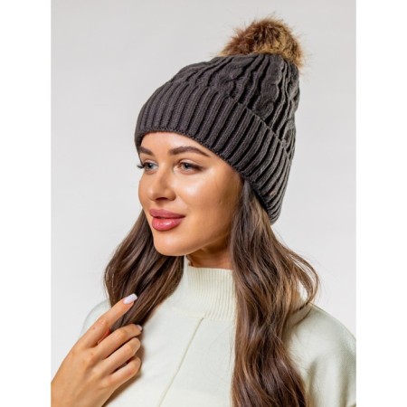 Female ISee hat, size 52-56, chocolate color-2