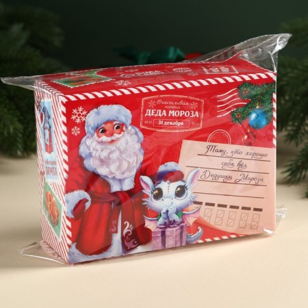 Sweet children's New Year's gift "New Year's Parcel", sweets 300g.-8