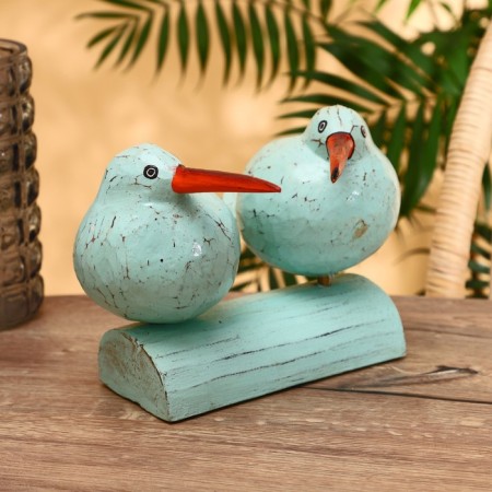 Souvenir "Birds on the tree" Albezia 28x15x20 cm