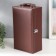 Casket wood for 2 bottles "gentleman" brown 35.5x20x11.5 cm