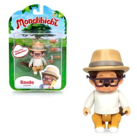 Figure Monchichi "Willy", with an accessory-2