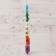 Set of balls plastic D-3 cm, 12 pcs "gloss" rainbow mix