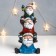 Souvenir Polystone Light "Grandpa with flashlights - a bunch of small" 29.5x14.5x11.5 cm