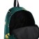 A backpack with a zipper, green color